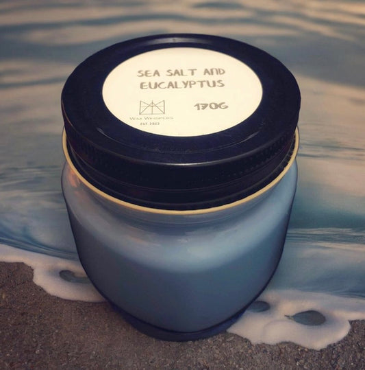 Sea Salt and Eucalyptus Candle