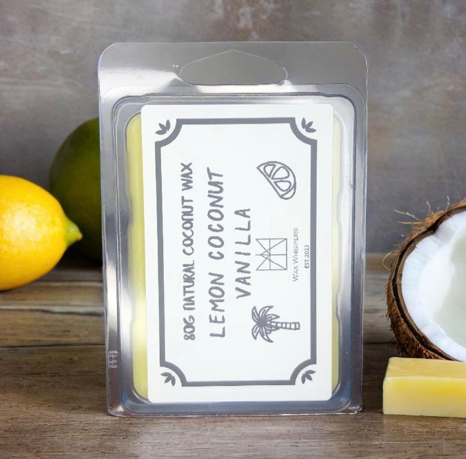 Lemon Coconut Vanilla Wax Melts